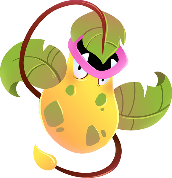 Victreebel Clipart - Cartoon - Png Download (581x600), Png Download