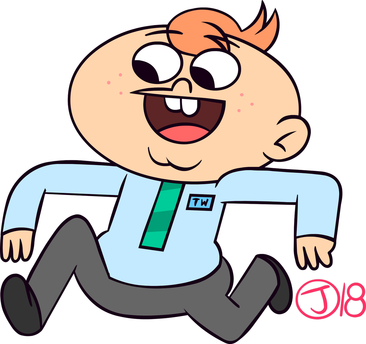 James - Cartoon Clipart (1200x1129), Png Download