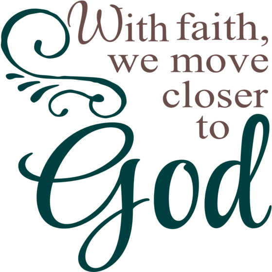 Move Closer To God - Ruitertassen Clipart (559x558), Png Download