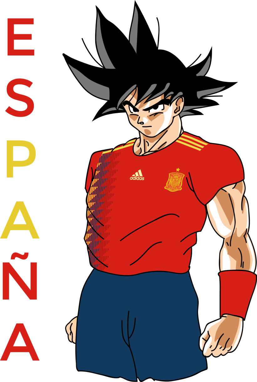 Imagenes De Goku Estado Base Clipart (820x1218), Png Download