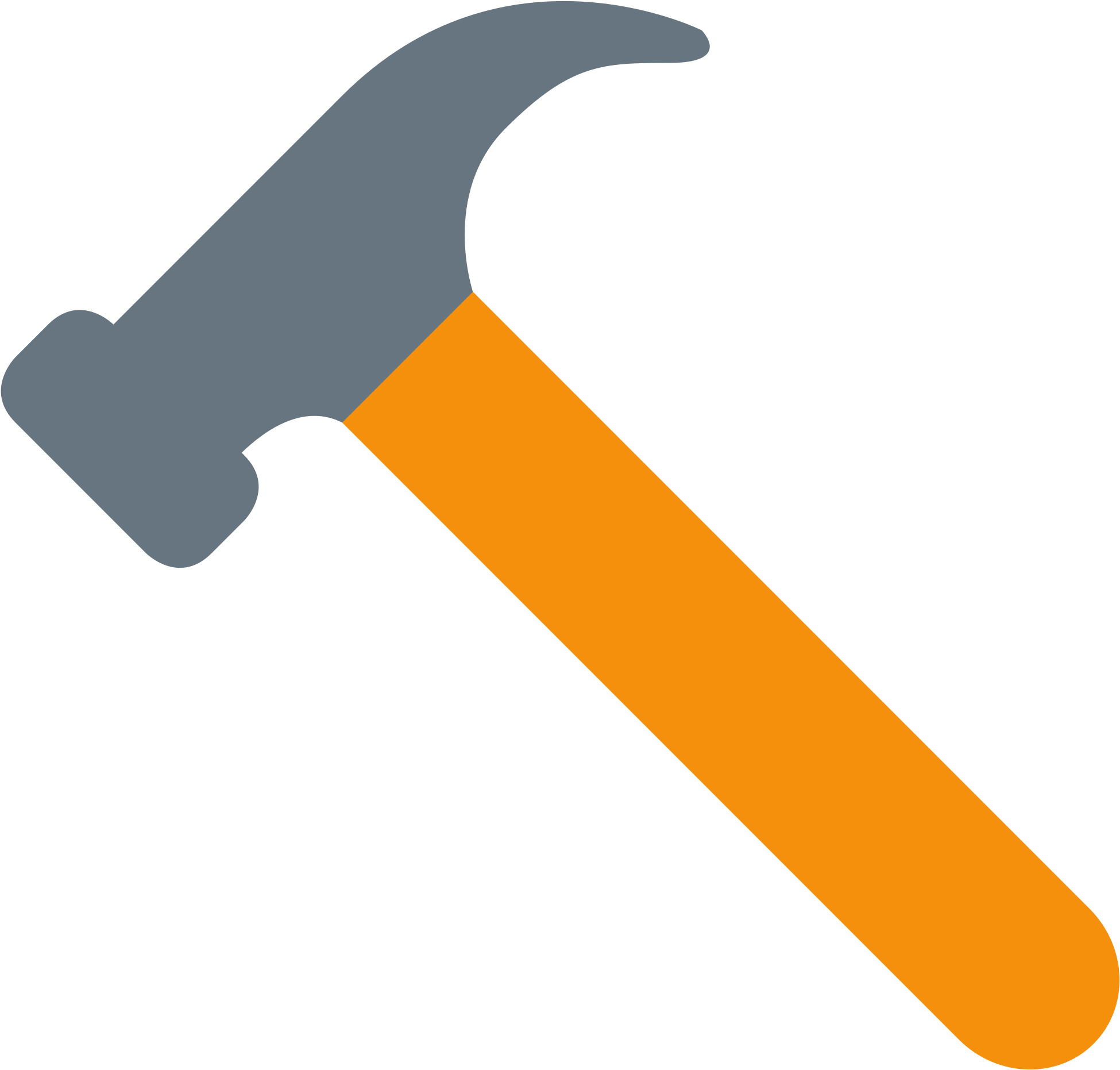 Download Hammer Hammer Emoji Clipart (4957113) PinClipart