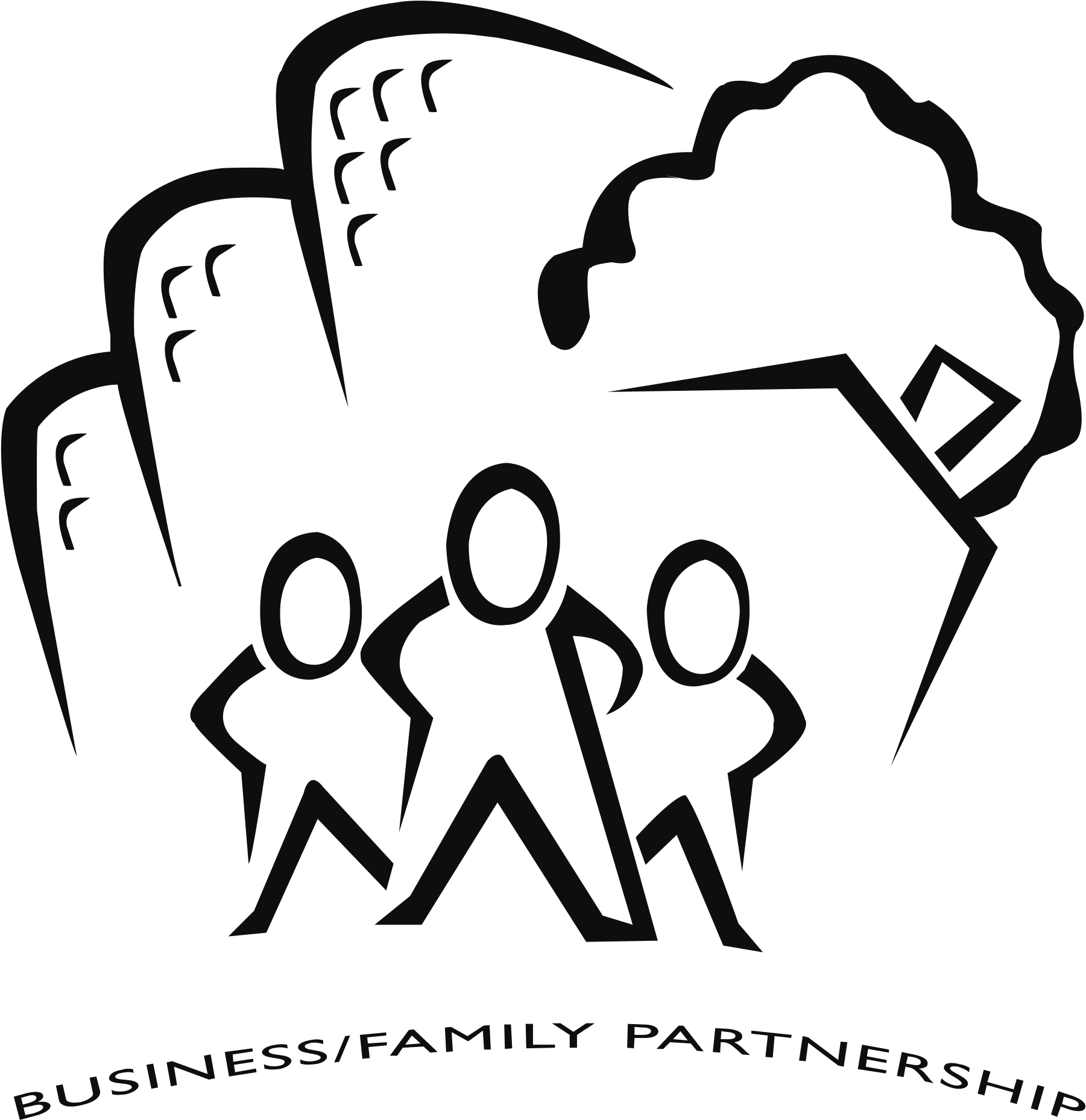 Business Family Partnership Logo Png Transparent - Business Partnership Logo Clipart (2400x2400), Png Download
