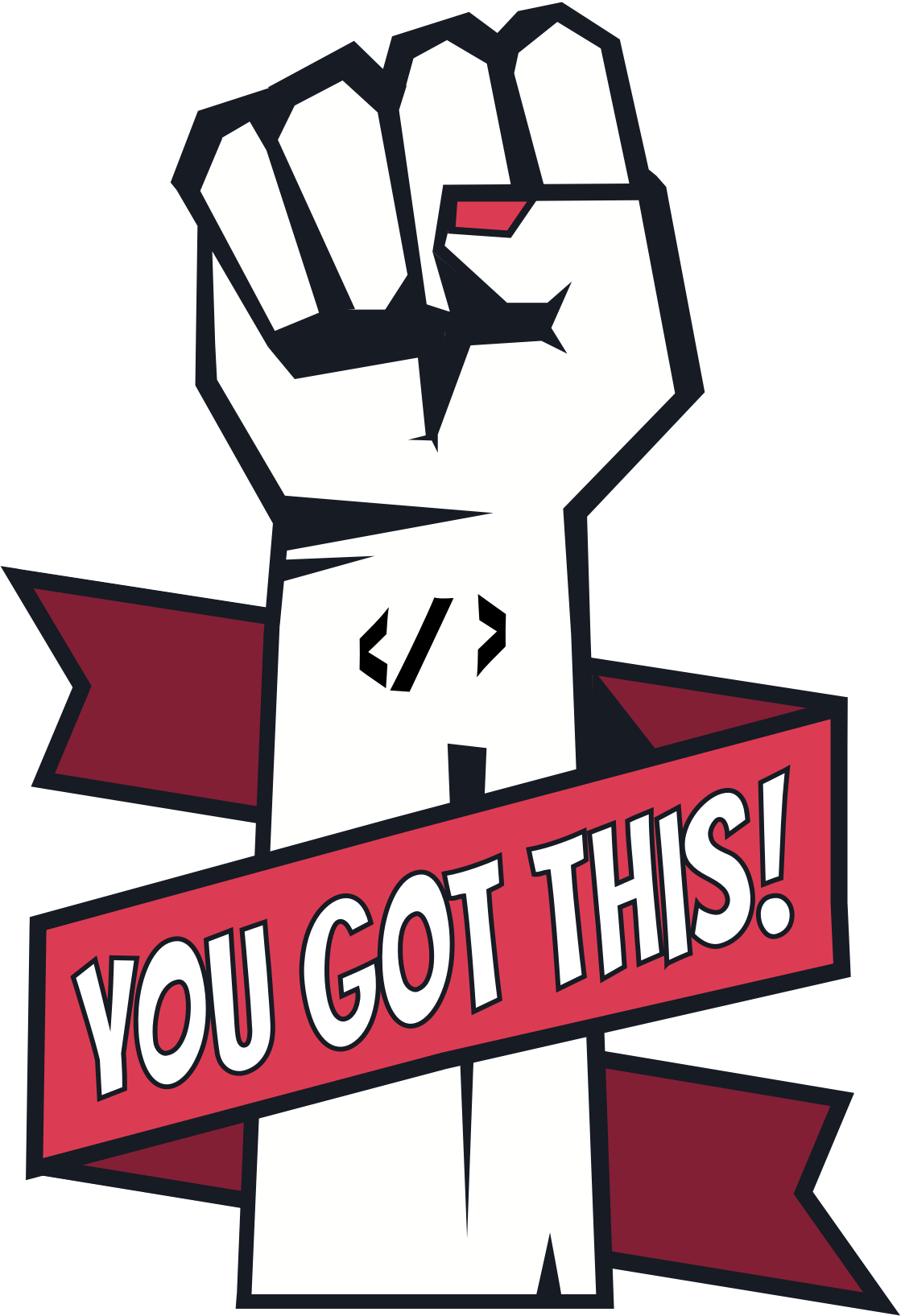 Hulk Fist Logo Black And White Clipart (1119x1635), Png Download