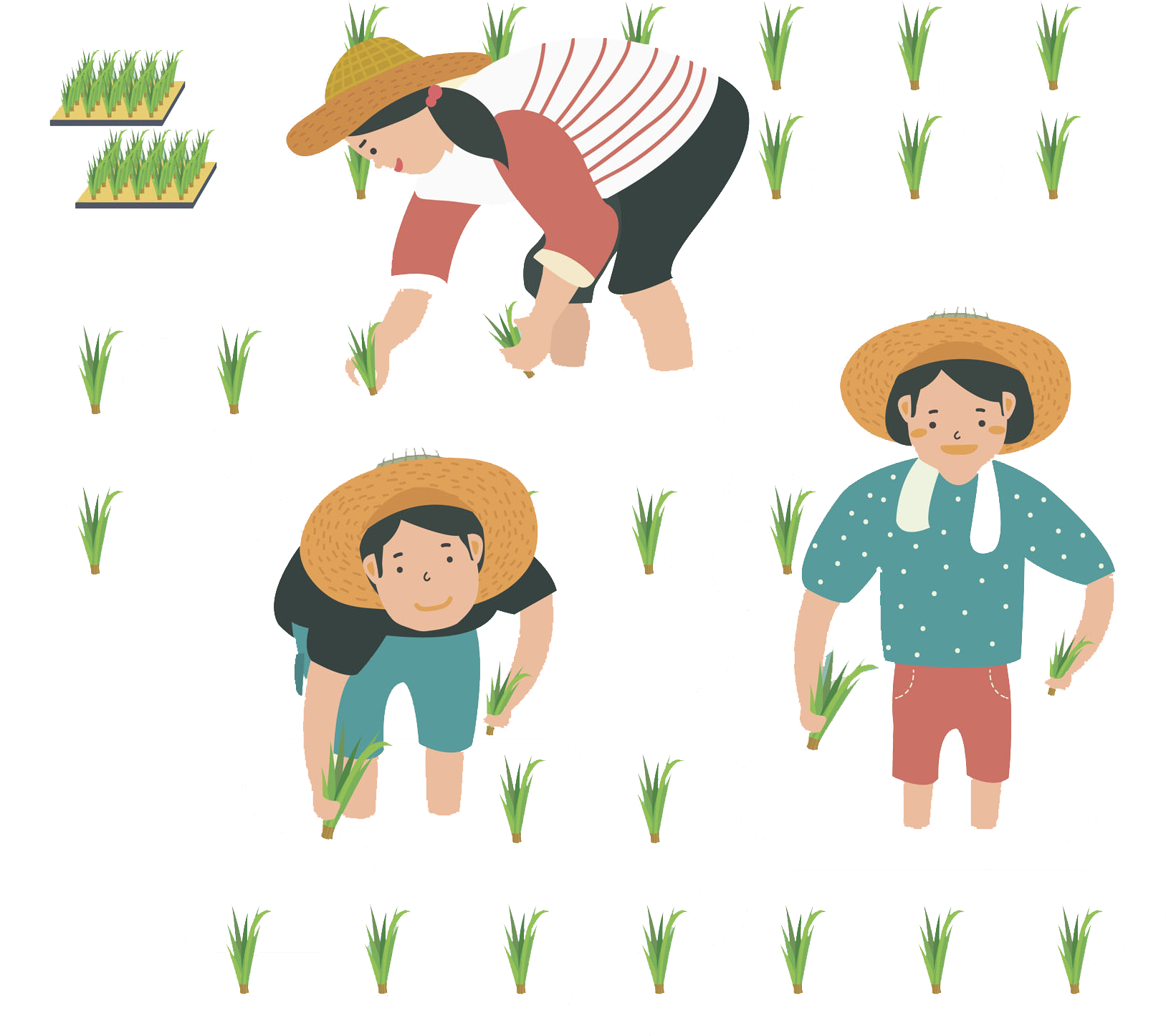Cartoon Farmer Png Picture - Farmer Cartoon Png Clipart (1627x1446), Png Download