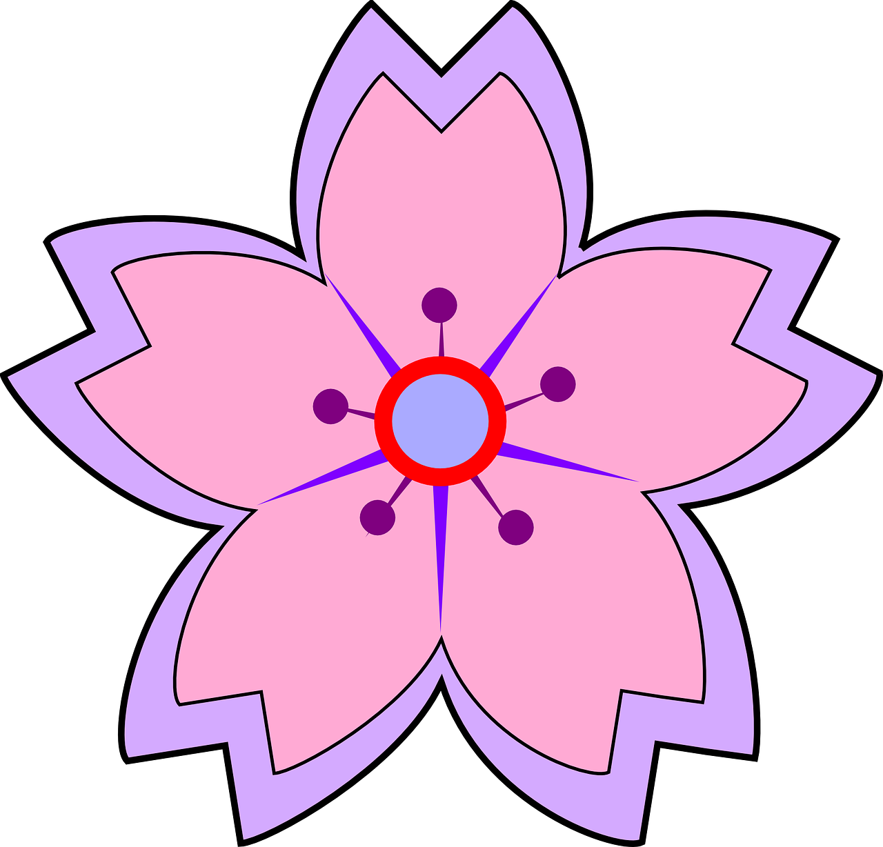 Lily Pad Flower Clipart - Png Download (1280x1228), Png Download