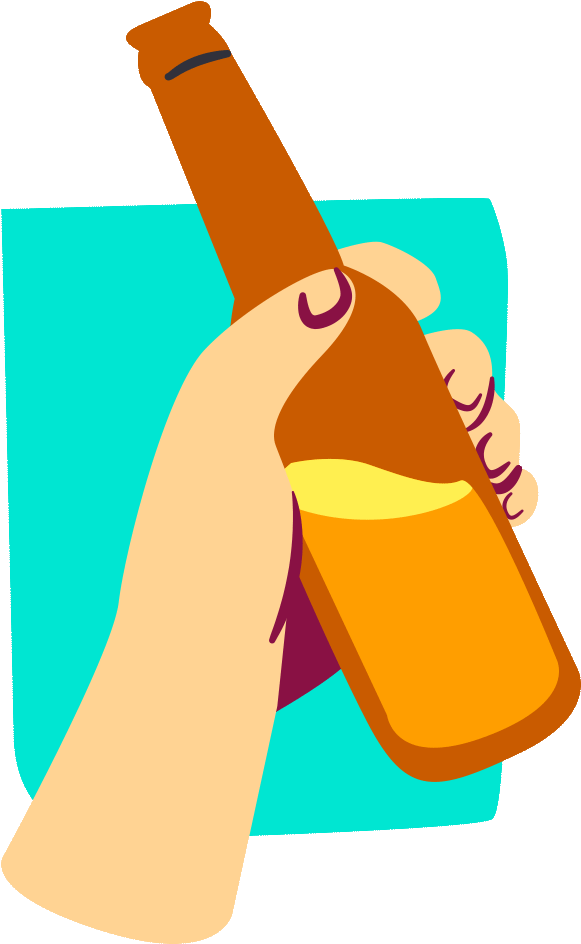 Alcohol Illustration Clipart (750x950), Png Download