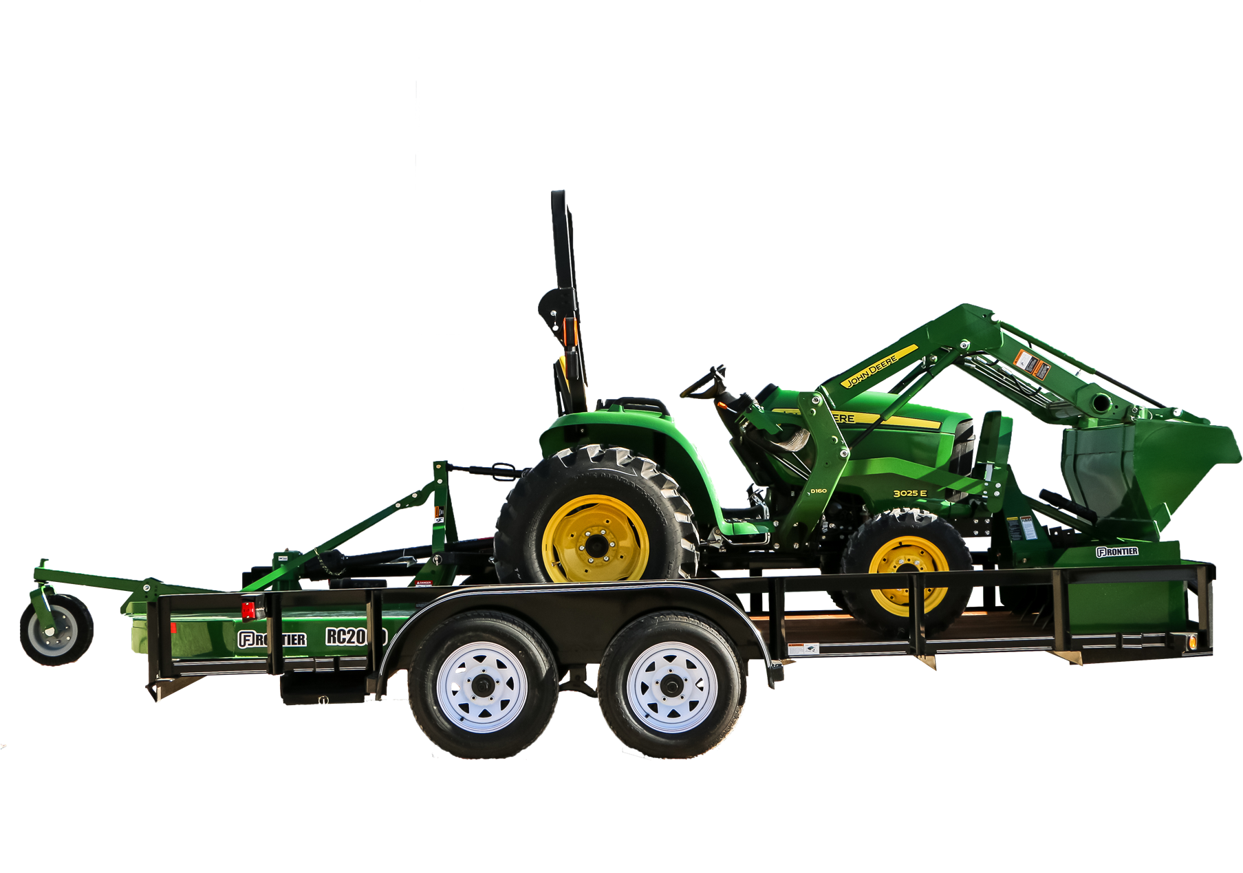 John Deere Tractor Png - Tractor Clipart (1807x1269), Png Download
