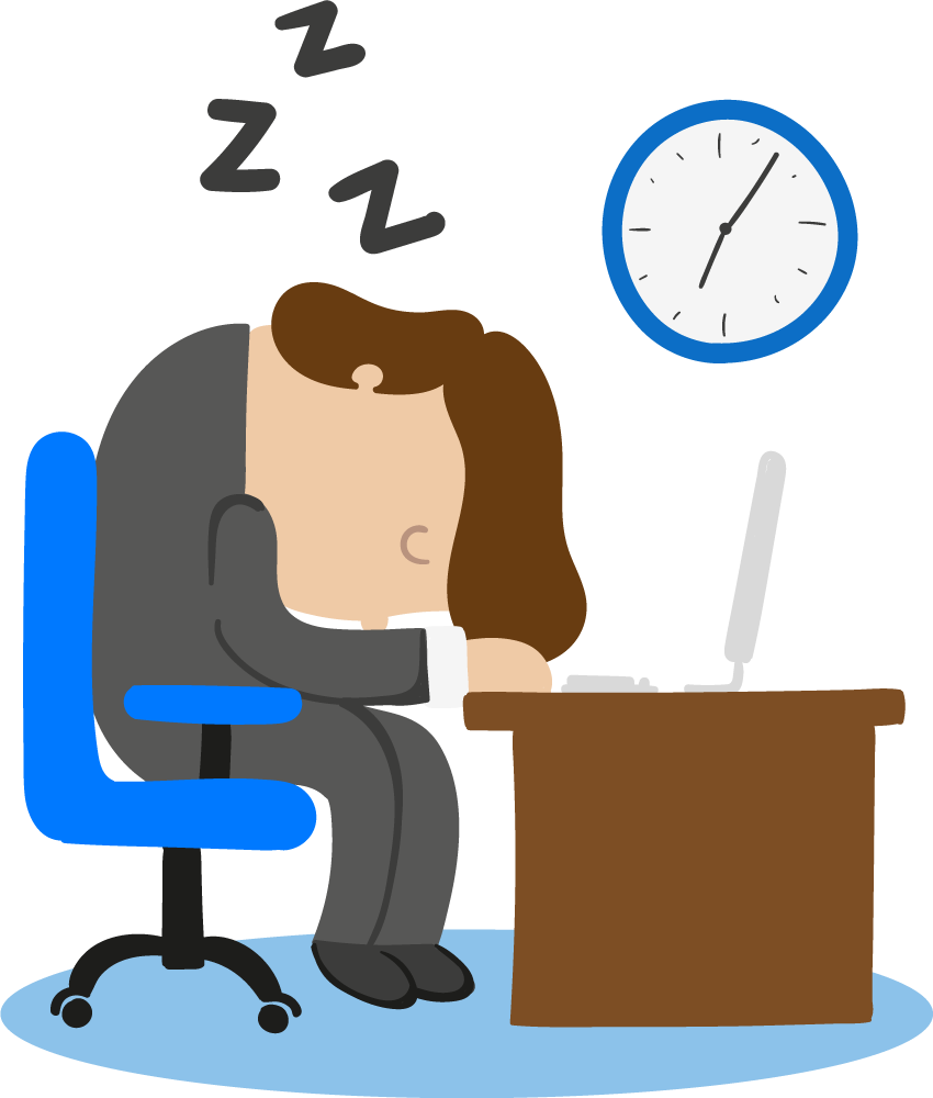 Are You Bored To Delete All Of Your Facebook Messagesone - Your Body Loves Sleep Clipart (850x1000), Png Download