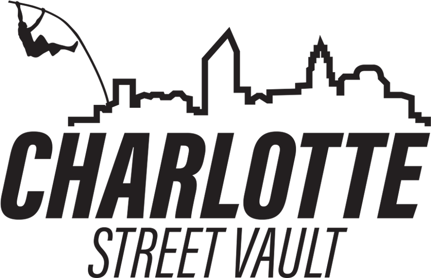 Charlotte Skyline Silhouette Png Pole Vault Silhouette Clipart Full Size Clipart 4963555 Pinclipart