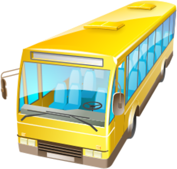 Bus Icon Clipart (585x559), Png Download