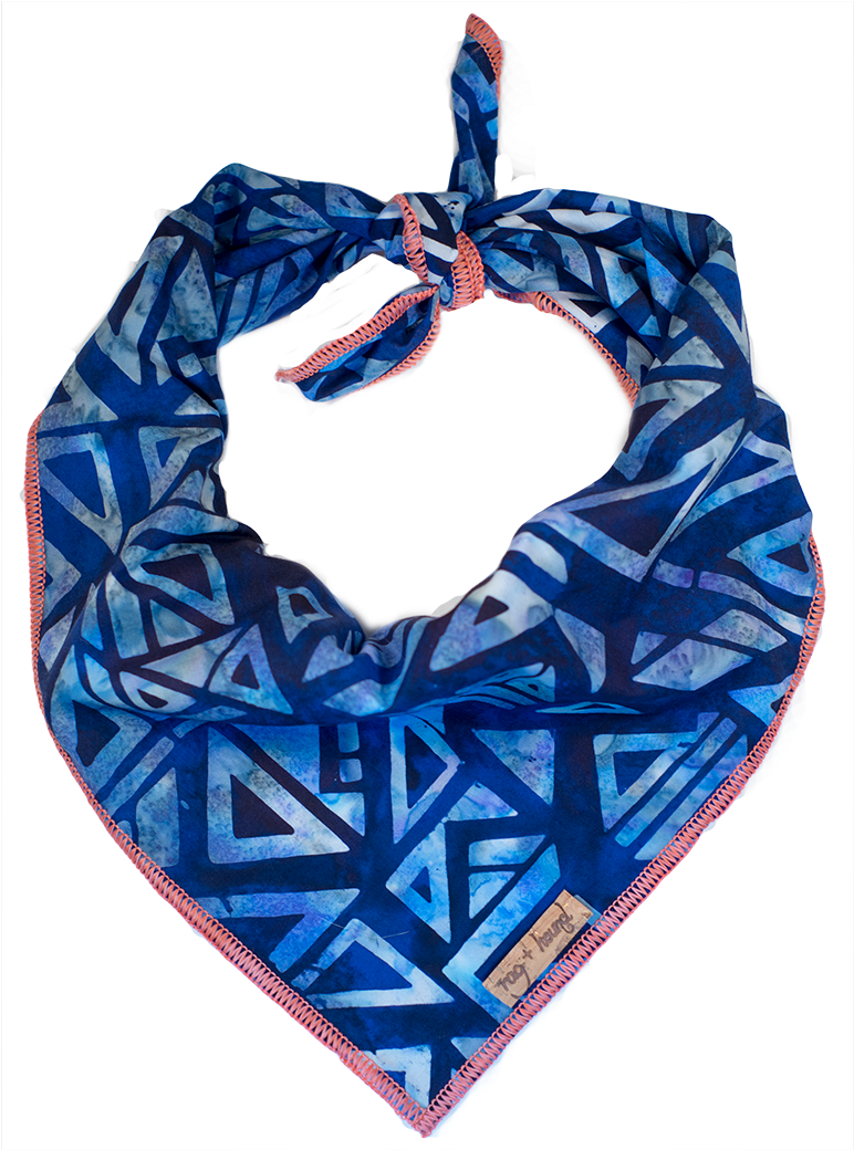 Azul Mod Dog Bandana - Scarf Clipart (772x1040), Png Download