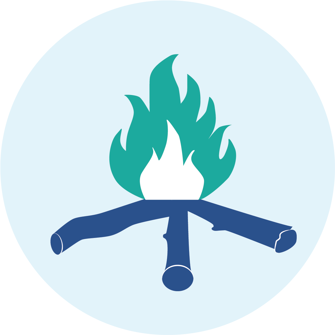 Bonfire - Emblem Clipart (1500x1500), Png Download