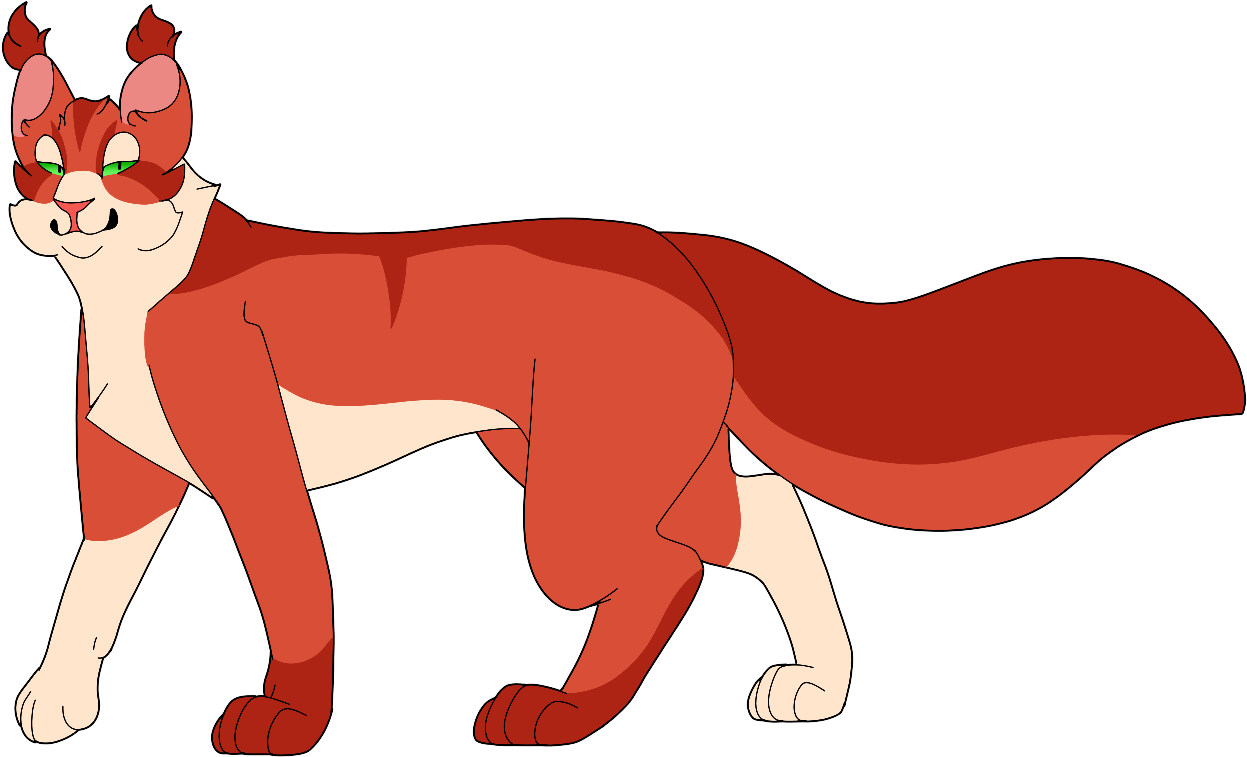 Warrior Cats Firestar Sandstorm Squirrelflight Leafpool - Warrior Cats Gif Firestar With Sandstorm Clipart (1247x757), Png Download