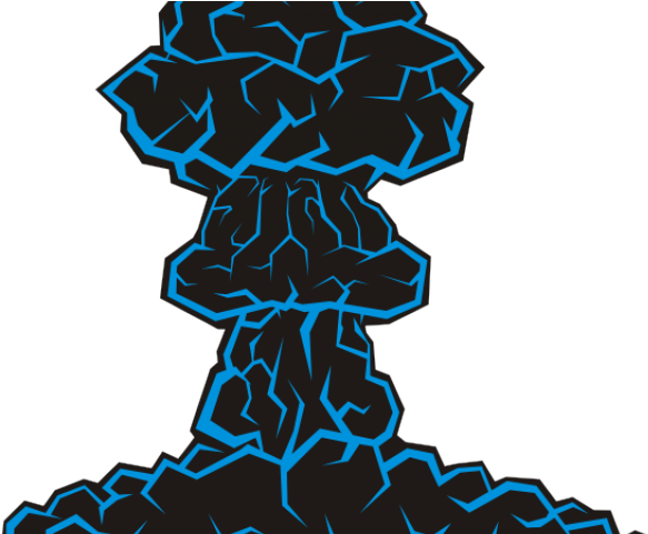 Destruction Clipart Mushroom - Nuclear Explosion Gif Png Transparent Png (640x480), Png Download