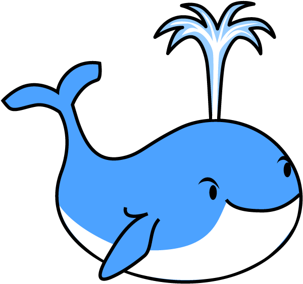 Graphic Library Library Free Image Cartoon Clipart - Cute Whale Cartoon Png Transparent Png (640x640), Png Download
