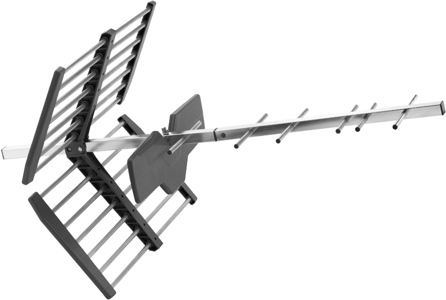 Hd Outdoor Yagi - Antenna Clipart (875x589), Png Download