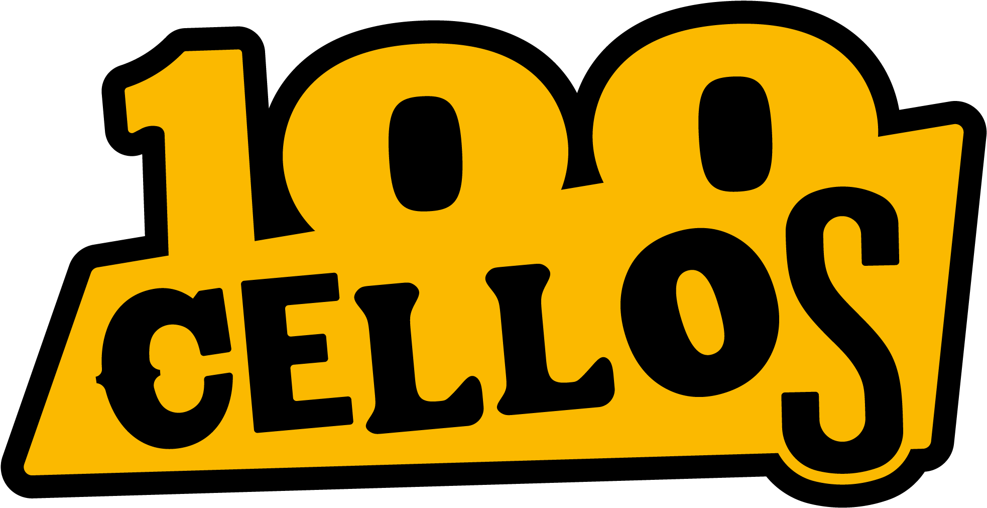 100cellos Clipart (2044x1075), Png Download