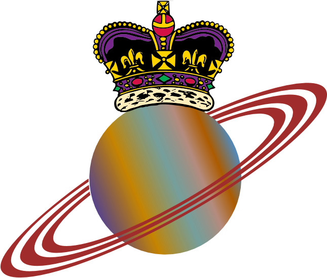 Behind The Ornate Throne Room, Where The Emperor Greets - Vector Planet With A Ring Clipart (939x566), Png Download