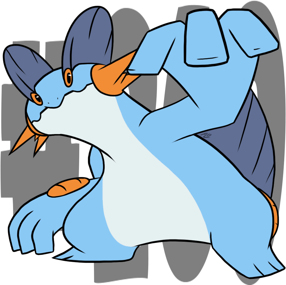 Artdaily Pokemon - Cartoon - Cartoon Clipart (986x982), Png Download