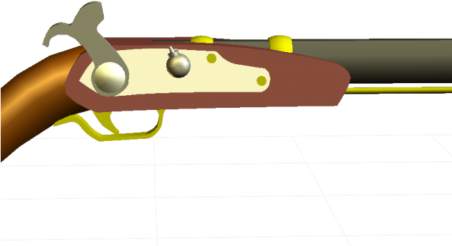 Pirate Clipart Gun - Transparent Pirate Pistol Clipart - Png Download (640x480), Png Download