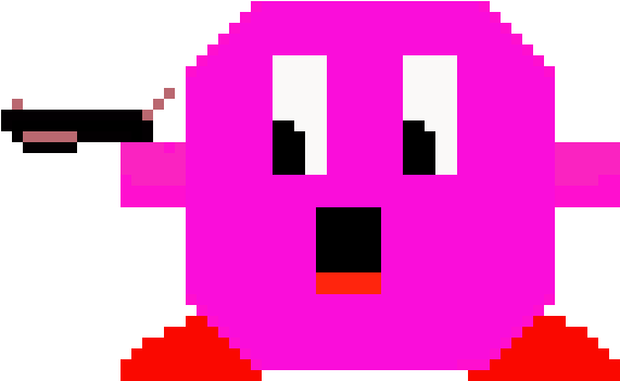 Shotgun Kirby Clipart (700x440), Png Download