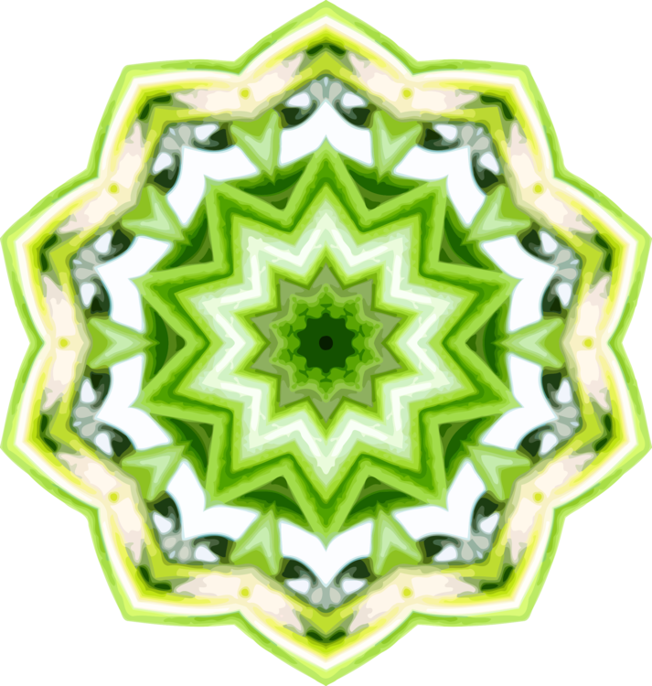 Kaleidoscope Computer Icons Mandala Web Design Medal - Illustration Clipart (713x750), Png Download