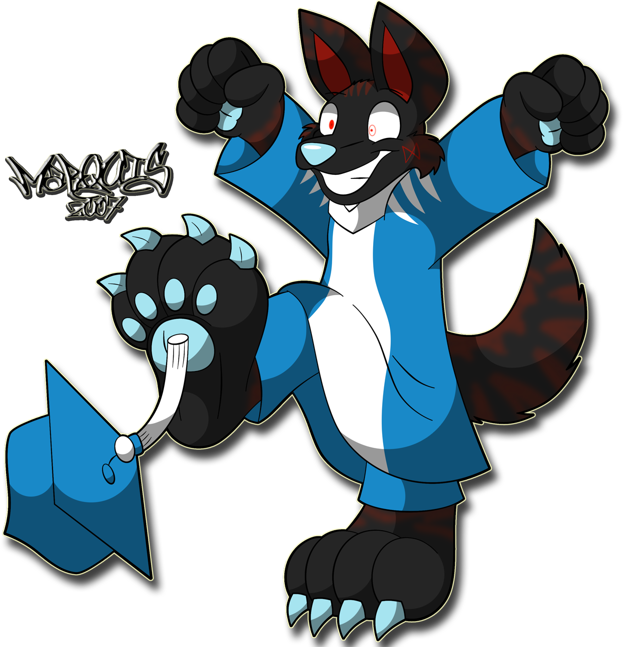 Attack Of Tassels - Cartoon Clipart (1234x1280), Png Download