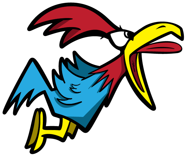 Rowdy The Rooster Clipart (656x655), Png Download