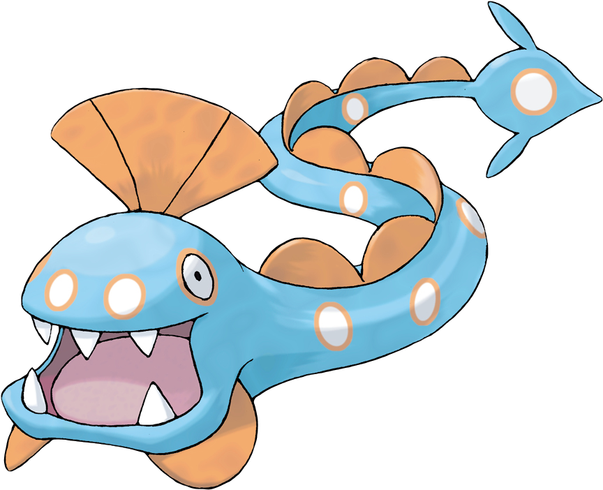 Rate That Pokemon - Huntail Pokemon Clipart (863x863), Png Download