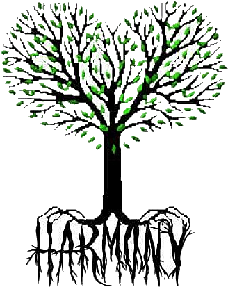 Arvore Com Raiz De Coração Png Clipart (344x424), Png Download