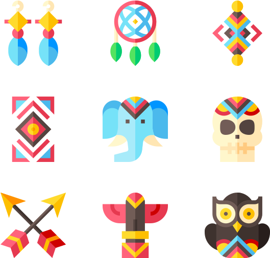 Boho Clipart (600x564), Png Download