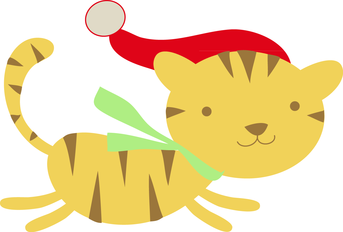 Sweet Christmas Clip Art - Cartoon - Png Download (1324x896), Png Download