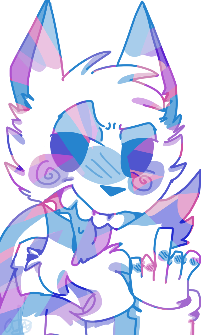 My Oc Skittles - Cartoon Clipart (768x1280), Png Download