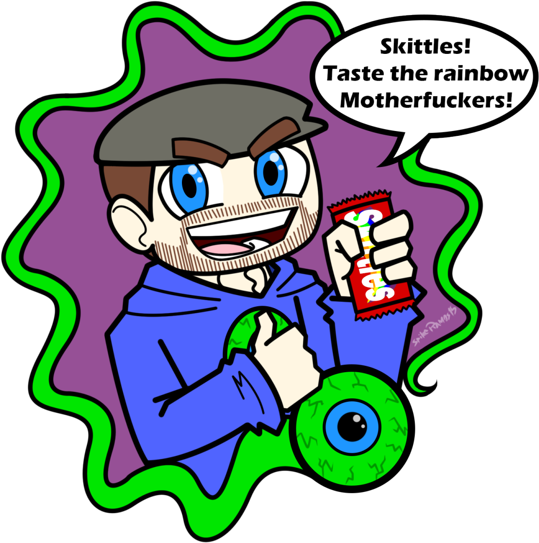 Top Of The Morning To Ya Laddies As Jack Would Say - Cartoon Clipart (1280x1264), Png Download