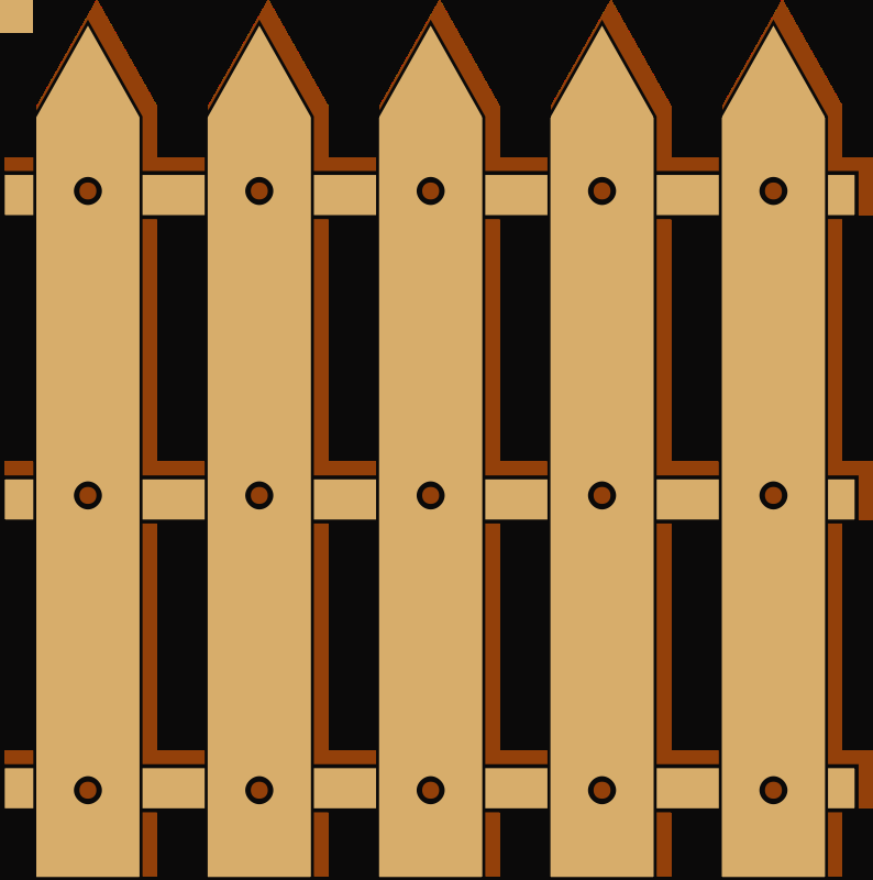 Fence Clip Art Free Fence Clipart - Clip Art - Png Download (794x800), Png Download