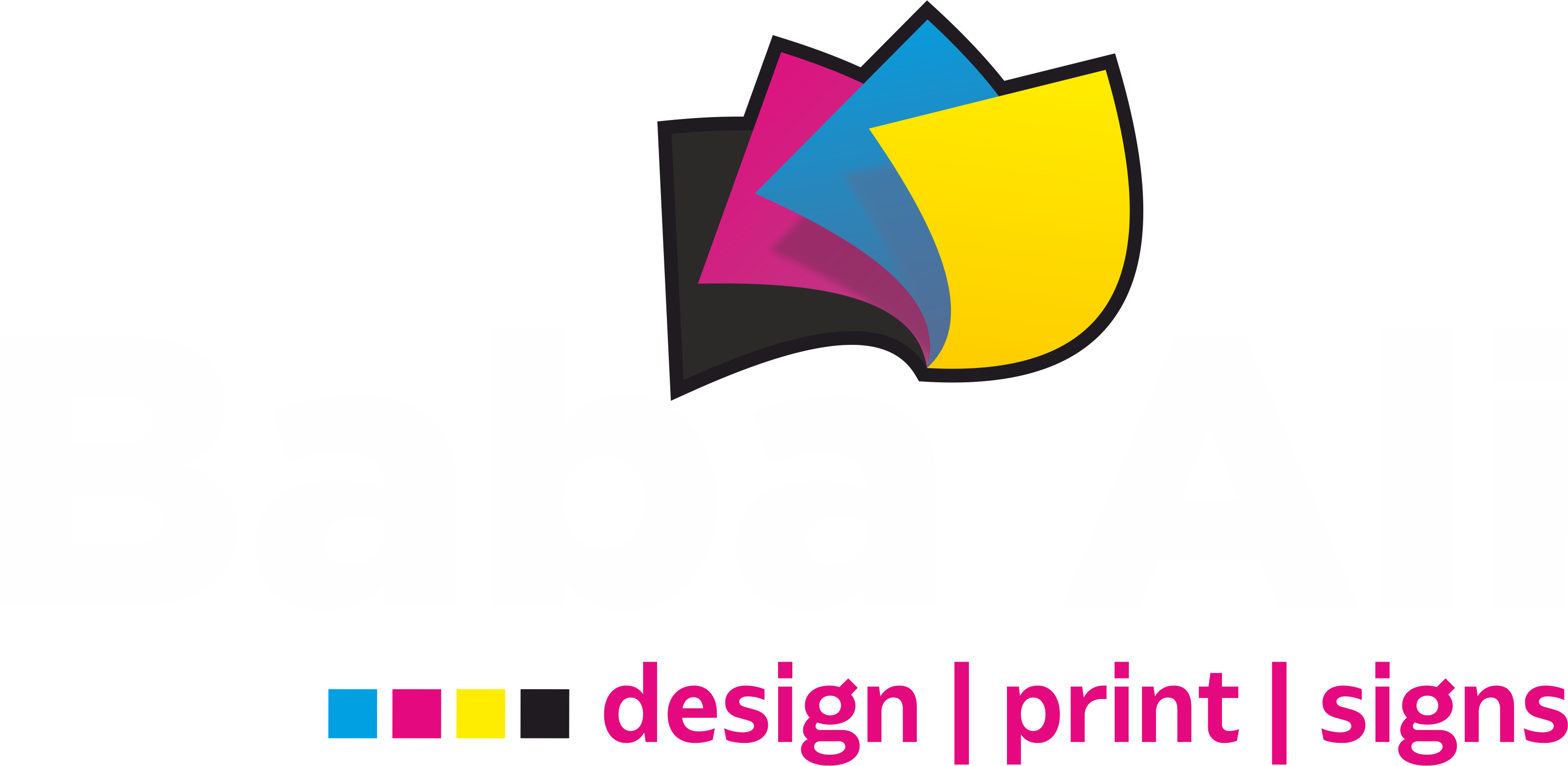 Ideas Baba Ali Print Birmingham - Graphic Design Clipart (3186x1557), Png Download