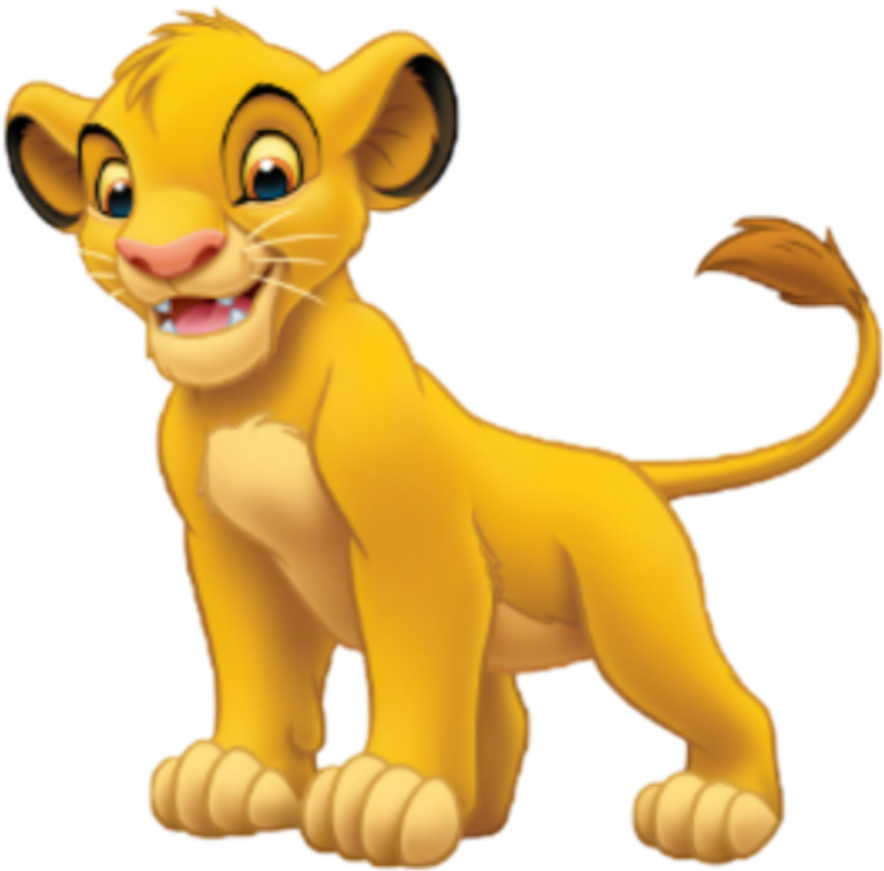 Download Simba Sticker Disney Characters Lion King Clipart (4977467