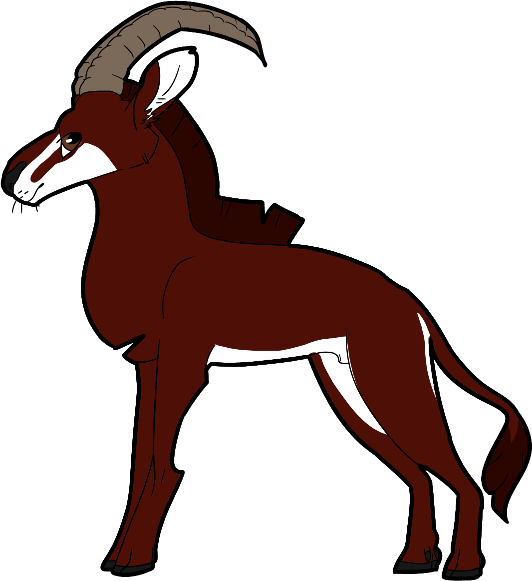 [g] Lewing Ling - Goat Clipart (1200x1200), Png Download