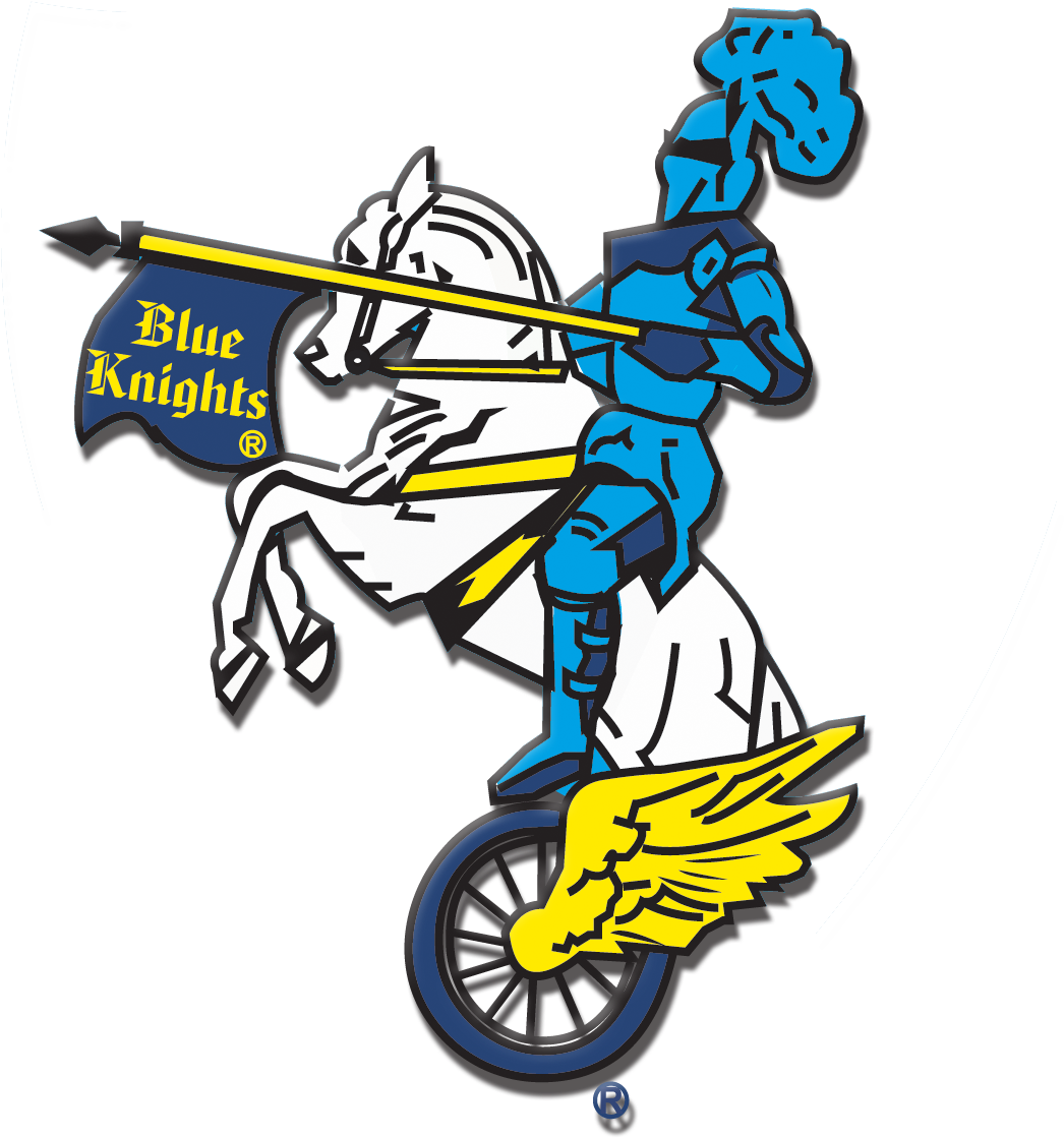 Announcements Png - 57279a015adee Logocopy - Thumb - Blue Knights Motorcycle Club Clipart (1046x1119), Png Download