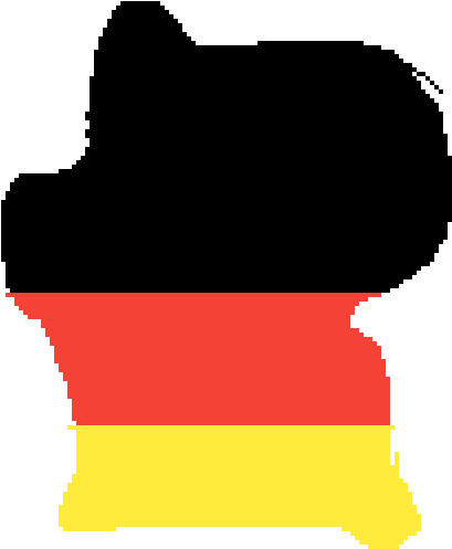 Germany Flag Map - Illustration Clipart (1024x576), Png Download