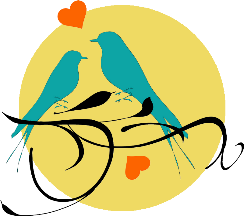 Bird Love Png Clipart (801x711), Png Download