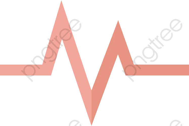 Heartbeat Clipart Pink - Triangle - Png Download (749x500), Png Download