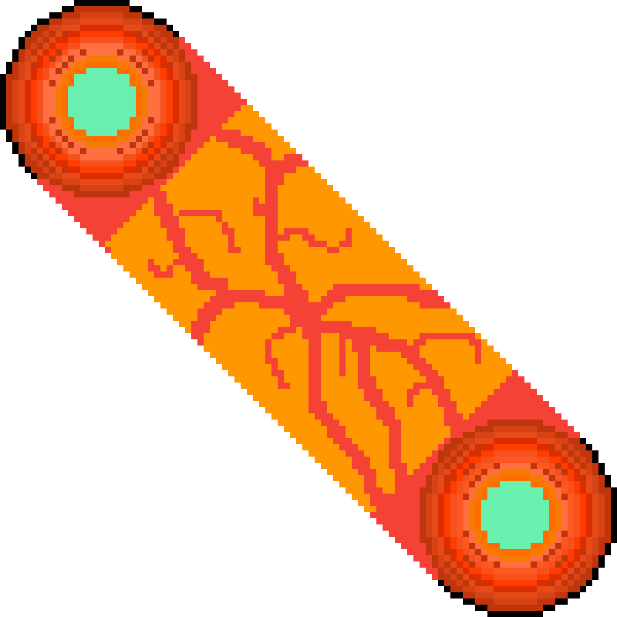 Top Of Skateboard Clipart (1200x1200), Png Download