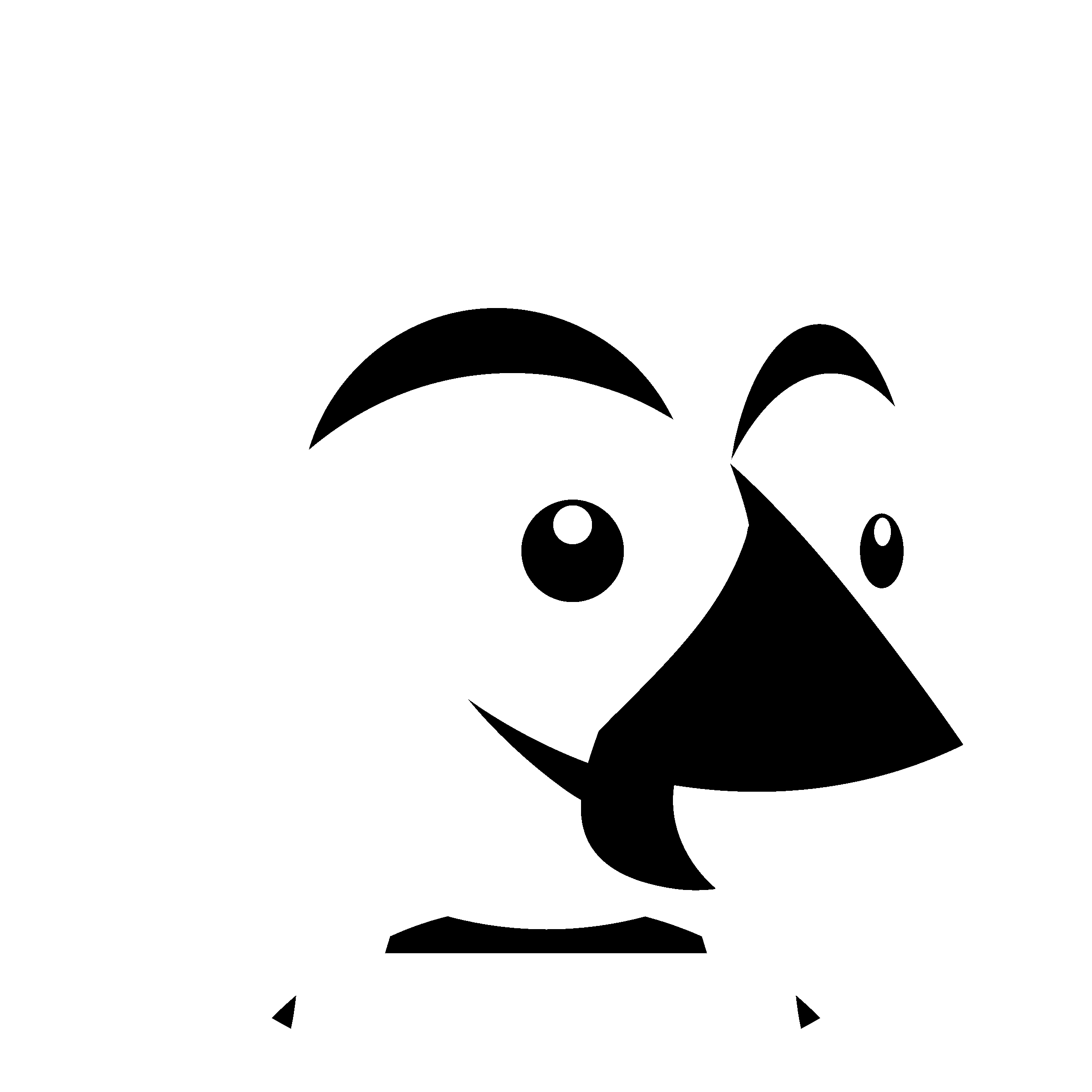 Transparent White Parental Advisory Logo