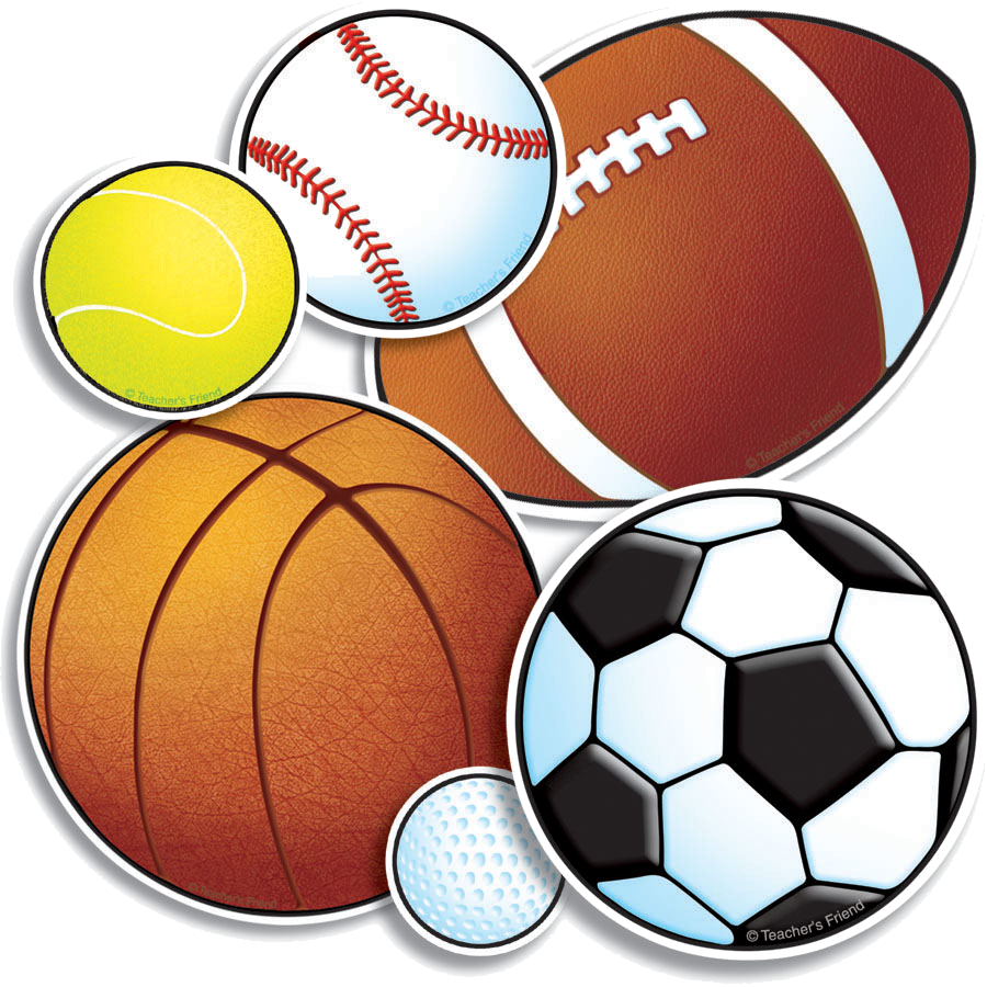 Sports Balls Clip Art - Png Download - Full Size Clipart (#4984752