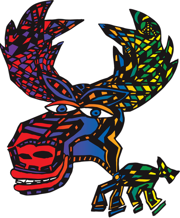 Psy Moose Locos - Locos Grill And Pub Logo Clipart (577x700), Png Download