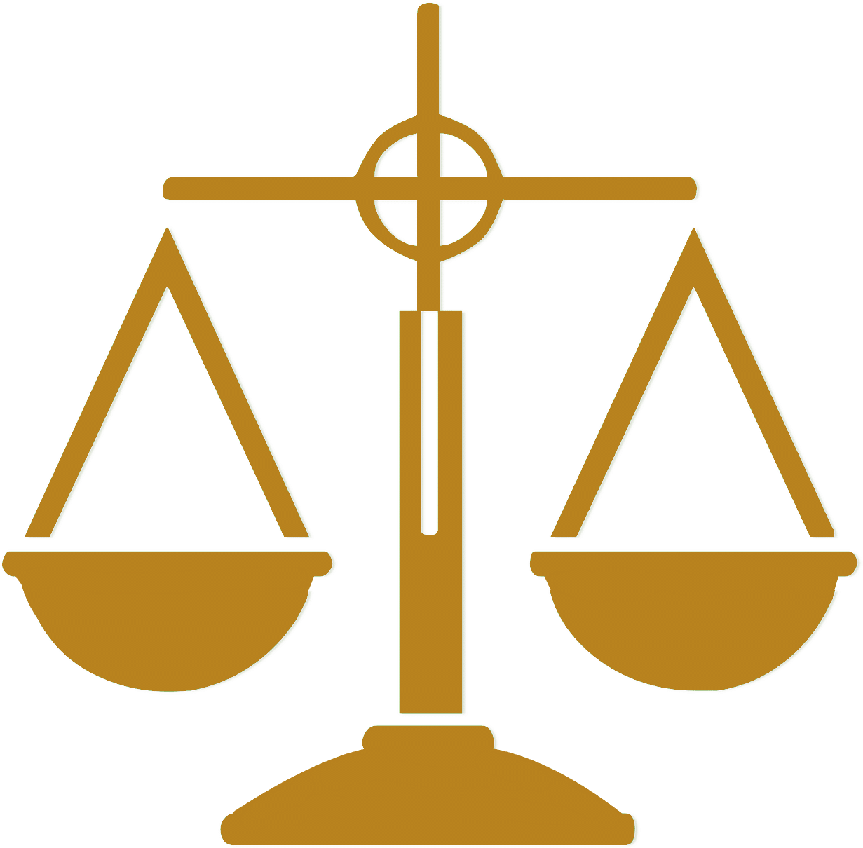 “personal Prejudice And Financial Greed Are The Two - Justice Scale Clipart Png Transparent Png (1231x1210), Png Download
