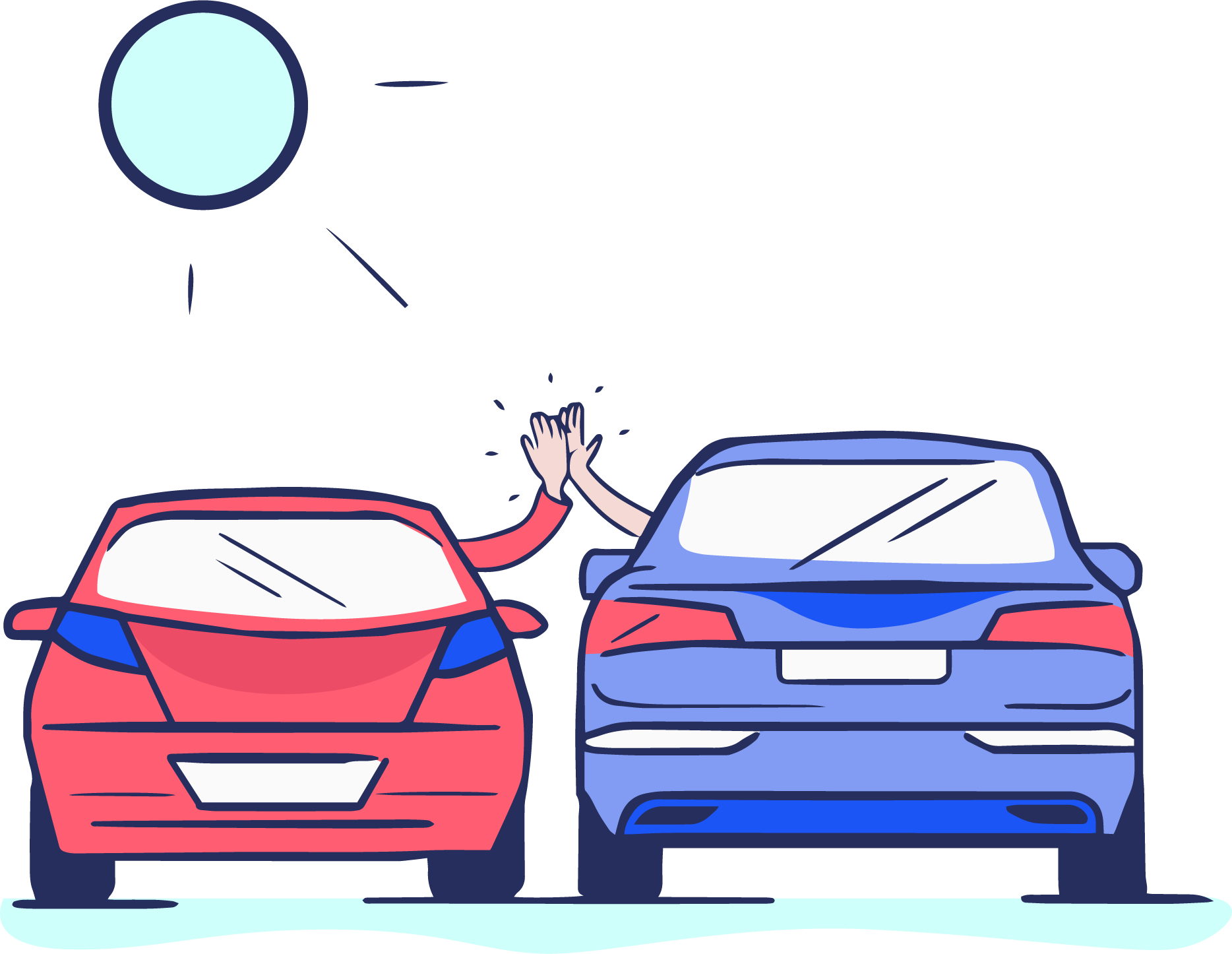 A Car That You Feel Like Home - Executive Car Clipart (1868x1446), Png Download