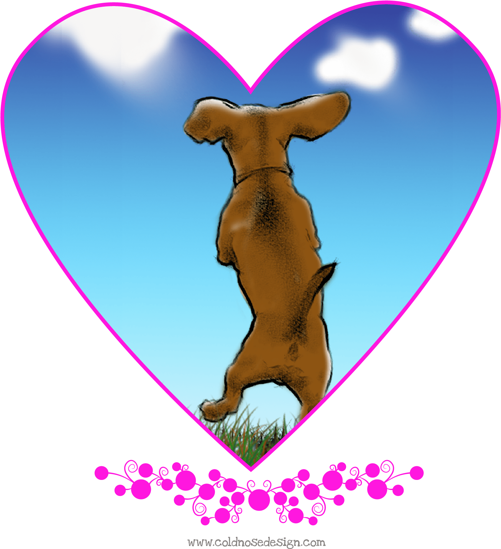 Longdog Clipart (1646x1804), Png Download