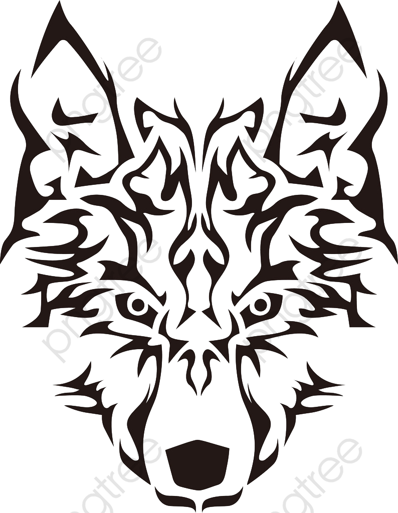 Langtou Flag Clipart Logo - Snow Wolf Mod Logo - Png Download (794x1024), Png Download